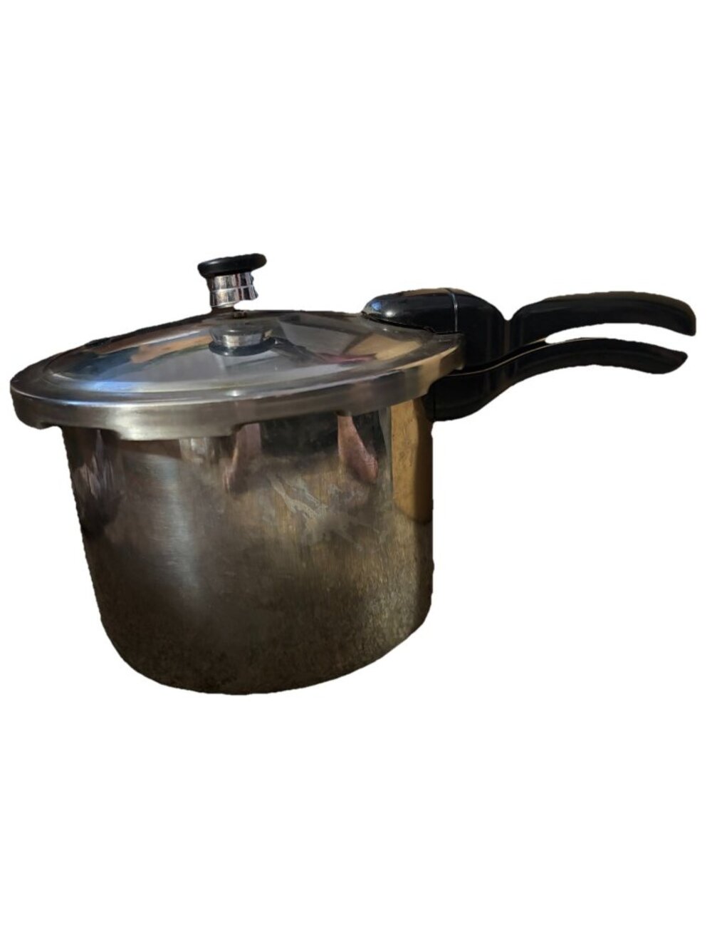 Presto 6-Quart Aluminum Pressure Cooker With Lid & Steamer Insert - Model 01362